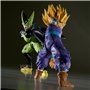 Banpresto Figurine d'action Gohan Super Saiyan Vs Cell, Dragon Ball Z, Match Makers 10 cm, BP28683P Multicolore, Figurine à Coll