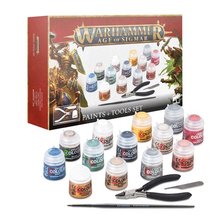 Games Workshop Warhammer – Peinture Age of Sigmar + outils (3e édition 2024)