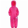 Regatta Puddle IV - Combinaison imperméable - Mixte Enfant - -Rose (Jem)-Taille : 12-18 mois (86 EU)