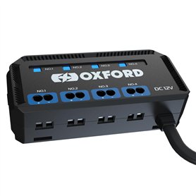 Oxford Boîte à fusibles 12 V avec relais pour moto