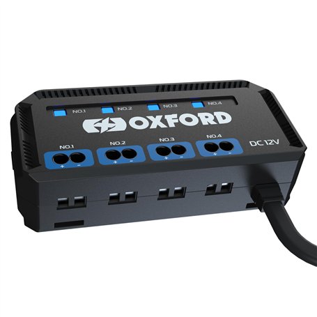 Oxford Boîte à fusibles 12 V avec relais pour moto