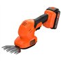Black+Decker Kit tijera cortacésped + arreglasetos Con una batería 18V 2Ah Litio