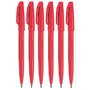 Pentel Rouge Original Sign Pen S520 Fibre marqueurs à pointe stylos plume de couleur Fineliner 2 mm 1 mm Largeur de trait (lot d