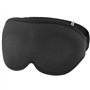 TRIXES Masque de sommeil occultant et bouchons d'oreille – Masque pour les yeux rembourré réglable sans pression – 100% occultan