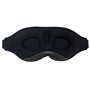 TRIXES Masque de sommeil occultant et bouchons d'oreille – Masque pour les yeux rembourré réglable sans pression – 100% occultan