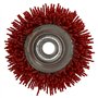 Lot de 10 75mm Brosse nylon abrasif polissage métal l'enlèvement de la rouille