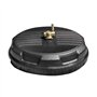 Aim Tools 15 Pouce Accessoire de Nettoyeur de Surface pour Nettoyeur Haute Pression 4000 PSI pour Le Nettoyage des Sols avec 2 x
