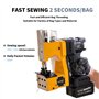 KATSU FIT-BAT Machine à Coudre Portable Closer Stitcher 21V sans Fil sans Balais Sac d'Emballage Couture avec Batterie 3.0 Ah et