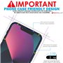 TECHGEAR Verre Trempé iPhone 14, iPhone 13/13 Pro - Protecteur d'Écran en Verre Trempé [2.5D Bord Arrondi] [Dureté 9H] [Clair Cr