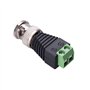 Keple BNC Connecteur Fiche Mâle Vis Bornier Connecteur Adaptateur Video Balun Connecteur Émetteur-Récepteur Compatible avec Camé