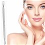 Glamified, glam Extracteur de points noirs professionnel pour soins de la peau, outil de retrait des points noirs pour les imper