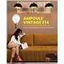 Dimmable Ampoule E14 Globe Blanc Chaud 2700K Ampoule Ronde P45/G45 Petit Culot à Vi