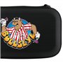 Bullseye Fléchettes EVA, Etui Fléchettes | Conçu pour 2 jeux de fléchettes en acier et pointe souple et accessoires (W459)