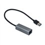 i-tec USB 3.0 Métal Gigabit Ethernet Adapter 1x USB 3.0 vers RJ-45 avec LED pour Windows MacOS Linux Android