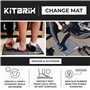 KitBrix Matelas à Langer pour Le Sport - Matelas à Langer Pliable et Portable pour la Plage et Le Surf - Dessus en Microfibre - 