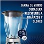Oster Blender classique 3 Vitesses Lames en acier inoxydable amovibles bol en verre durable resistant aux rayures et aux odeur 1