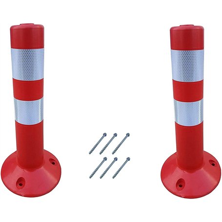 SNS SAFETY LTD Poteaux Flexibles 45 cm (pack de 2)
