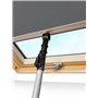 Conçu pour l'ouvre-tringle télescopique RoofLite pour fenêtres de toit et stores (1,1 à 2 m)