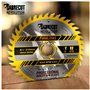 1 x SCCSW21040 SabreCut 210 mm 40T x 30 mm Alésage FineLine Thin Kerf Bois Contreplaqué MDF Aggloméré Coupe transversale et coup