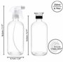 Belle Vous Vaporisateur Vide Réutilisable en Verre Transparent (Lot de 3) - Pulverisateur Vide 250 ML - Bouteille Spray 2 Réglag