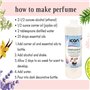 ICAN LONDON Base de parfum DIY pour créer votre propre parfum 500 ml