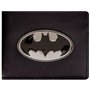 Batman to The Batmobile! Insigne en Métal Emblème de Chauve-Souris Portefeuille Bi-Fold Porte-Carte d'Identité & Porte-Carte