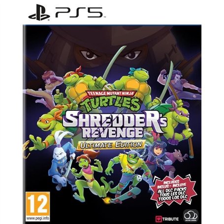 Jeu vidéo - Silverline - TMNT Shredders Revenge Ultimate Edition - Action - PS5 - PEGI 12+