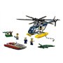 Lego City - 60067 - Jeu De Construction - La Poursuite en Hélicoptère