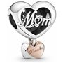 Perle de verre Femme Pandora THANK YOU MUM HEART