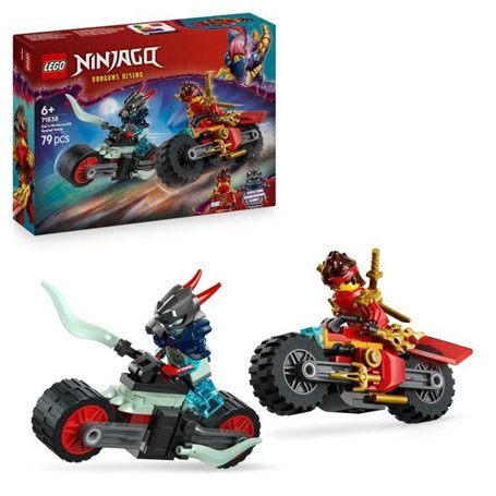 LEGO NINJAGO 71838 Kai Et La Course De Motos - Jeu De Construction Pour Garçon Des 6 Ans