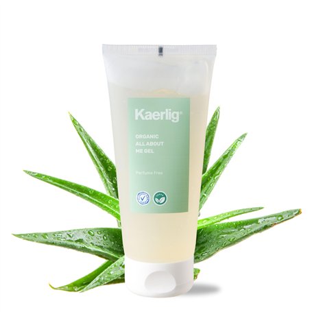 Kaerlig Lubrifiant Intime a l'eau - Gel Lubrifiant à Base d'Eau - 200 ml - Sûr avec Préservatifs et Sans Parfum - Crème Lubrifia