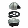MPM MGJ-01M Cuiseur Électrique pour 7 Oeufs en Acier Inoxydable, Réglage de la Cuisson, Protection Contre la Surchauffe, 350W, s