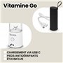 ZEEGMA VITAMINE GO Mixeur Portable pour Cocktails et Smoothies 300W, Mélangeur Personnel Portable, Mini Blender Portable 450 ml 