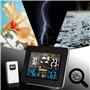 Retoo Station Météo Sans Fill multifonction avec capteur extérieur et écran couleur numérique, station météo radio avec prévisio