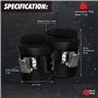 MuscleForge® Gravity Boots, Bottes d'inversion de Anti-gravité pour l'entraînement par gravité, pour Le Fait de se Suspendre à l