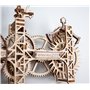 WOODEN.CITY Puzzles 3D en Bois pour Adultes - Puzzle Adulte Maquette en Bois À Construire DIY - Loisirs D'horloge pour Adultes H