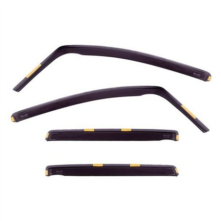 Déflecteur de vent HEKO 25323 4 Pièces Frontal Arrière