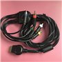 Jerilla PS2 PS3 Câble Composant, 1.8m Câble AV Audio Vidéo HD, 1080P Câble Composant RCA Sortie YPbPr pour Console PS2/PS3, TVHD