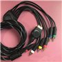 Jerilla PS2 PS3 Câble Composant, 1.8m Câble AV Audio Vidéo HD, 1080P Câble Composant RCA Sortie YPbPr pour Console PS2/PS3, TVHD