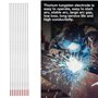 Regun Soudage TIG Électrodes de Tungstène Pur- 1.0 x 150 mm tungstène Pour Soudage TIG AC Aluminium, Magnésium et Alliages Nicke