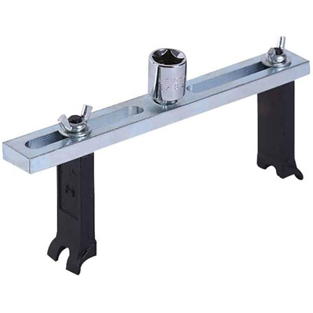 Kit pour enlever le couvercle du réservoir de carburant par FireAngels - Modèle universel avec pompe et clé à molette - Outil de