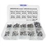 AMZSUPER ERA 340Pcs inox M3 hexagonale boulons vis écrou Assortiment Kit 5mm 6mm 8mm 10mm 12mm 14mm 16mm 18mm 20mm