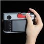 Haoge THB-M24R Sabot en métal avec Repose-Pouce pour Appareil Photo Leica M Typ240 M240, M-P Typ 240 M240P, M Typ262 M262, M-D T