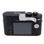Haoge THB-M24S Griffe en métal pour appareil photo Leica M Typ240 M240, M-P Typ 240 M240P, M Typ262 M262, M-D Typ 262 Argenté