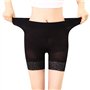 Femme Shorts Culottes de Sécurité sans Couture Panty Invisible Elastique Shorty Sculptant sous Robe Slip Boxer Dentelle Haute Ta