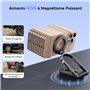 UGREEN Support Téléphone Voiture Magnétique pour MagSafe Porte Portable Voiture Aimanté Adhésif Tableau de Bord Compatible avec