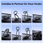 UGREEN Support Téléphone Voiture Magnétique pour MagSafe Porte Portable Voiture Aimanté Adhésif Tableau de Bord Compatible avec