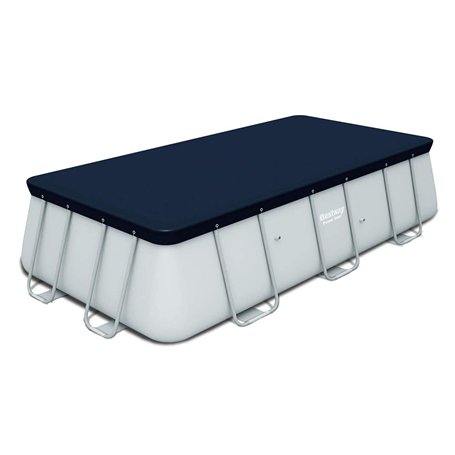 Bestway - Bâche 4 saisons pour piscine rectangulaire hors sol Power Frame 404 x 201 cm et 412 x 201 cm