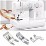 The Lord of the Tools Lot de 2 pieds biche pour machine à coudre domestique à tige basse compatible avec machine à coudre Singer
