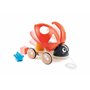Hape Coccinelle Jouet en Bois 1 an à Tirer - Dès 12 Mois - pour Motricité, Imagination & Dextérité de l'enfant - Jouet à Tirer e